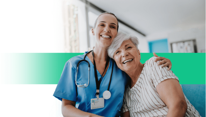 Happy Provider and Patient